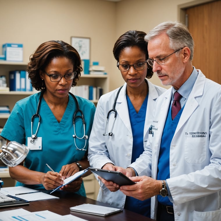 medical professional leaders at work-1